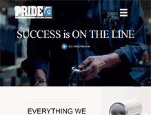 Tablet Screenshot of pridecan.com
